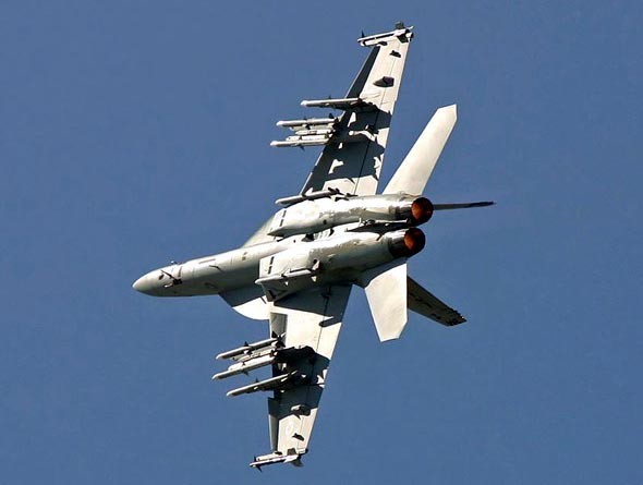 Máy bay chiến đấu F/A-18E/F Super Hornet của Hải quân Mỹ
